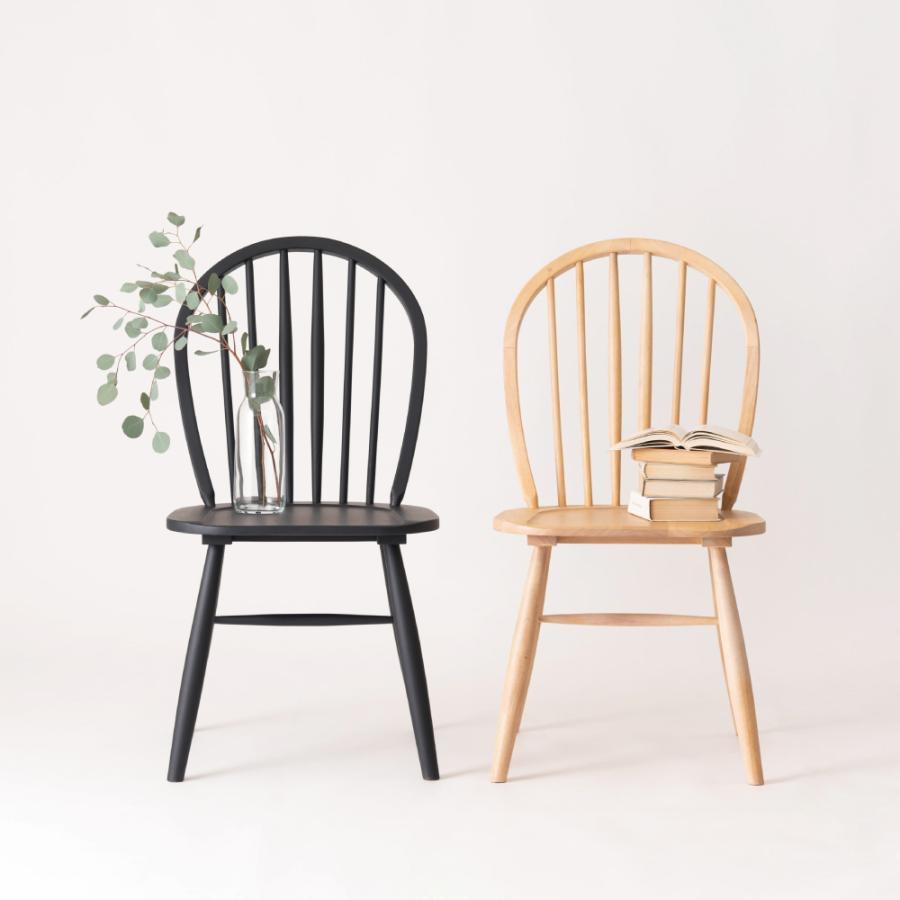 東谷 ダイニングチェア 座面高43.5cm ウィンザーチェア チェアー