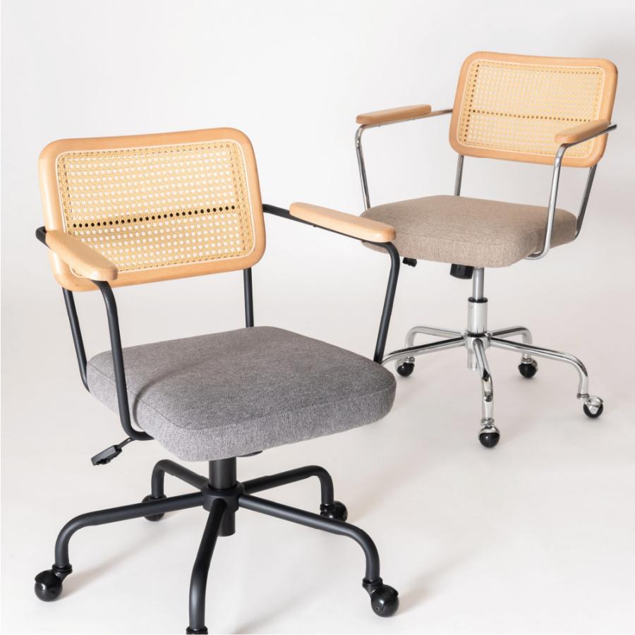 デスクチェア 360度回転 昇降機能 キャスター チェアー 椅子 イス シンプル おしゃれ 北欧 ナチュラル スチール 肘掛け 肘付き ボールキャスター form 東谷 | 東谷 | 16