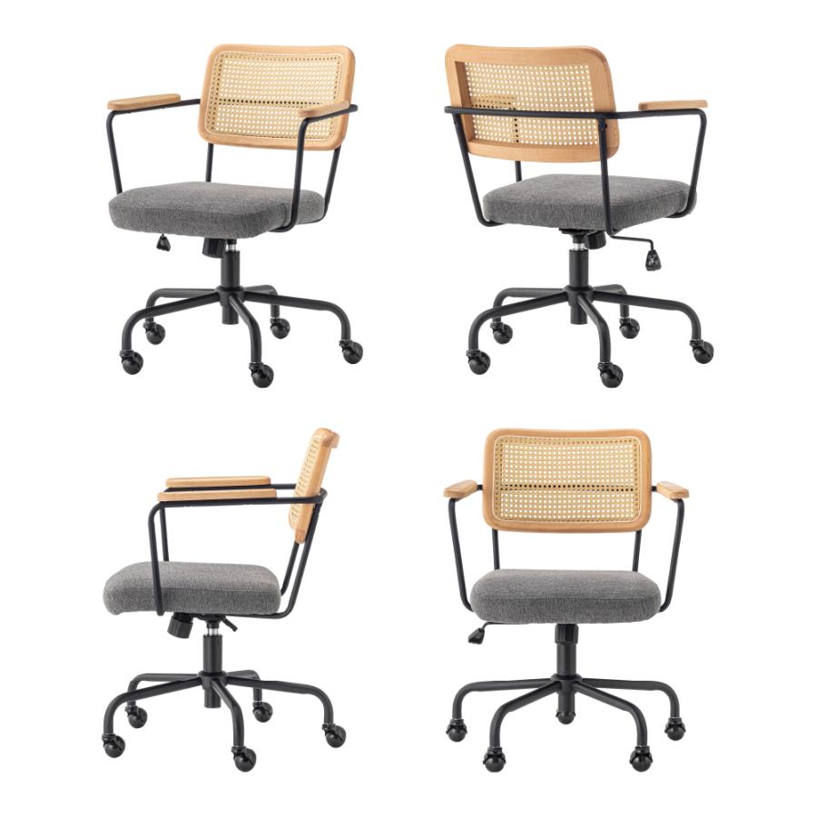 デスクチェア 360度回転 昇降機能 キャスター チェアー 椅子 イス シンプル おしゃれ 北欧 ナチュラル スチール 肘掛け 肘付き ボールキャスター form 東谷 | 東谷 | 18