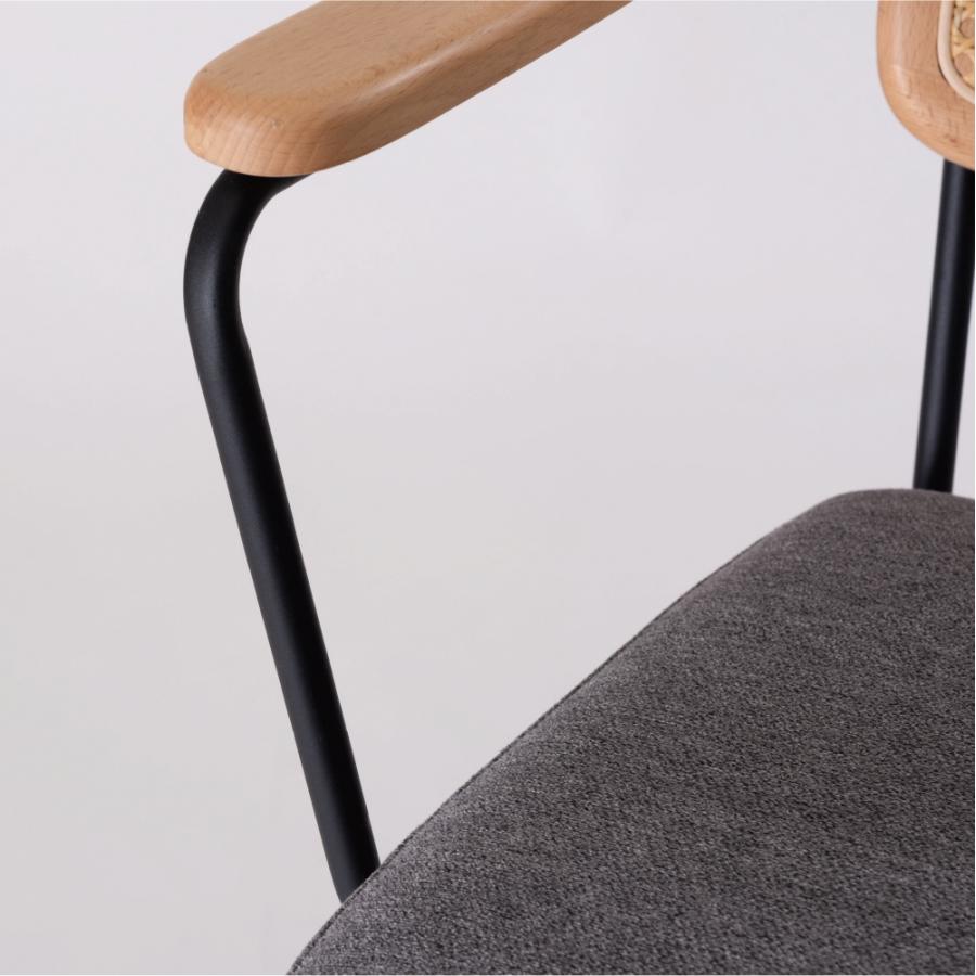 デスクチェア 360度回転 昇降機能 キャスター チェアー 椅子 イス シンプル おしゃれ 北欧 ナチュラル スチール 肘掛け 肘付き ボールキャスター form 東谷 | 東谷 | 07