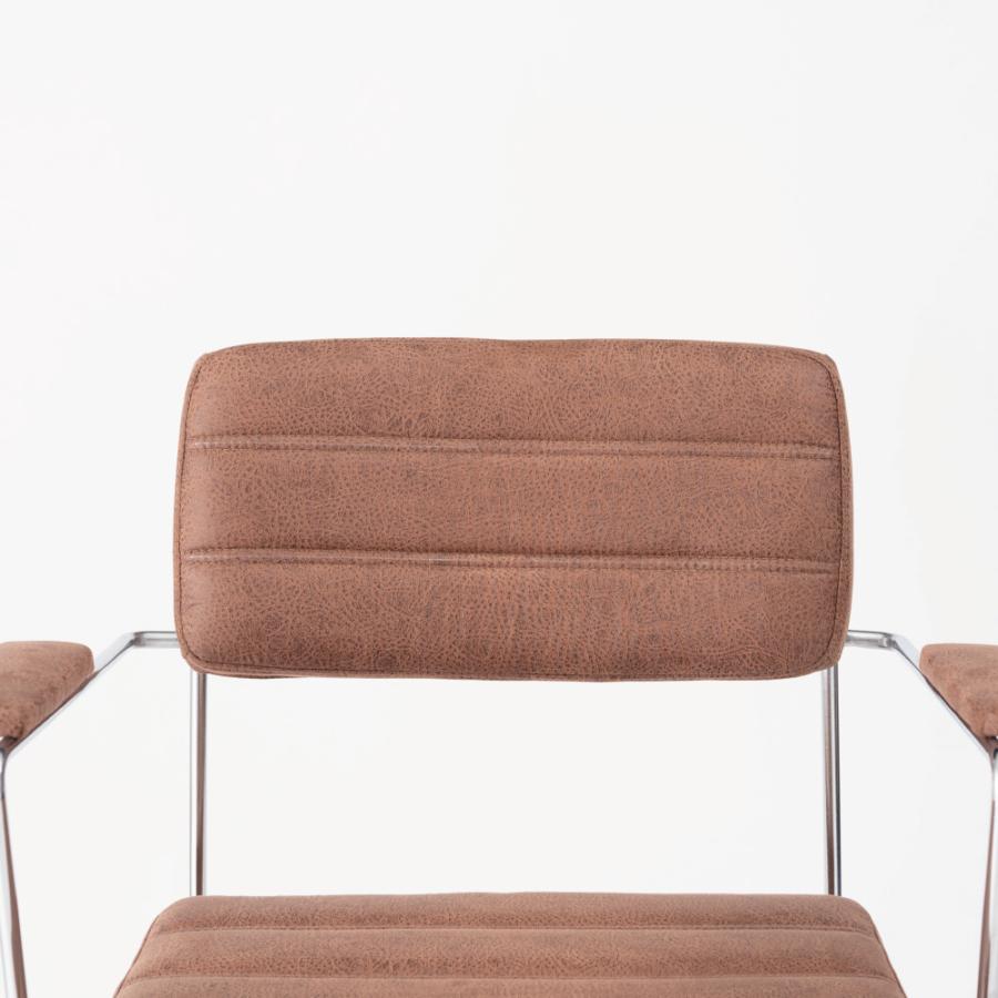 デスクチェア 回転式 360度 昇降機能 キャスター チェアー 椅子 イス レザー 合皮 おしゃれ ロッキング 肘掛け付き 肘付き 黒 ブラック ブラウン form 東谷 | 東谷 | 03