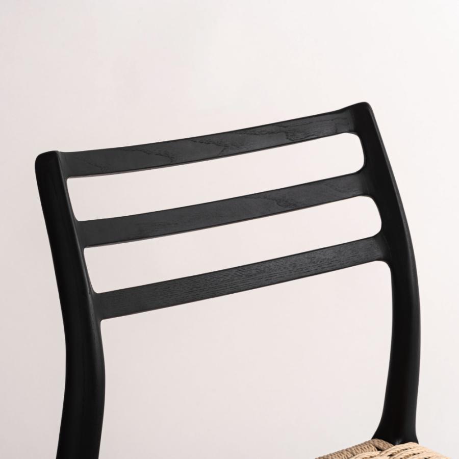 ダイニングチェア 座面高44cm 椅子 おしゃれ 食卓 イス 北欧 木製 1脚 完成品 ペーパーコード いす 背もたれ リビング モダン アームレス シンプル form 東谷 | 東谷 | 04