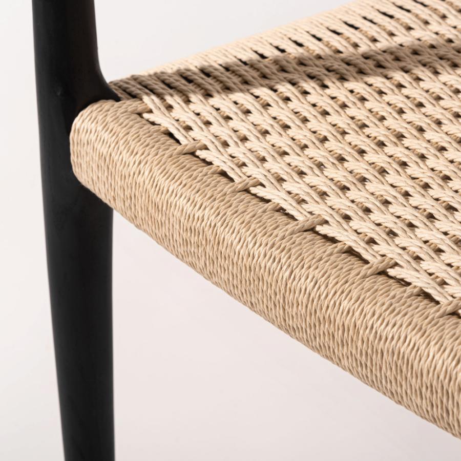 ダイニングチェア 座面高44cm 椅子 おしゃれ 食卓 イス 北欧 木製 1脚 完成品 ペーパーコード いす 背もたれ リビング 肘付き 肘掛け モダン form 東谷 | 東谷 | 12