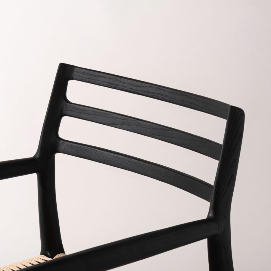 ダイニングチェア 座面高44cm 椅子 おしゃれ 食卓 イス 北欧 木製 1脚 完成品 ペーパーコード いす 背もたれ リビング 肘付き 肘掛け モダン form 東谷 | 東谷 | 04