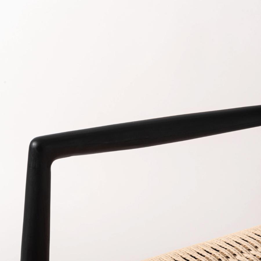 ダイニングチェア 座面高44cm 椅子 おしゃれ 食卓 イス 北欧 木製 1脚 完成品 ペーパーコード いす 背もたれ リビング 肘付き 肘掛け モダン form 東谷 | 東谷 | 08