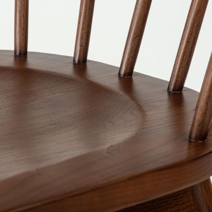 ダイニングチェア 座面高43cm 回転 おしゃれ 食卓 イス ウィンザーチェア 北欧 肘付き 木製 リビング 回転式 肘掛け 1脚 いす 背もたれ モダン form 東谷 | 東谷 | 09