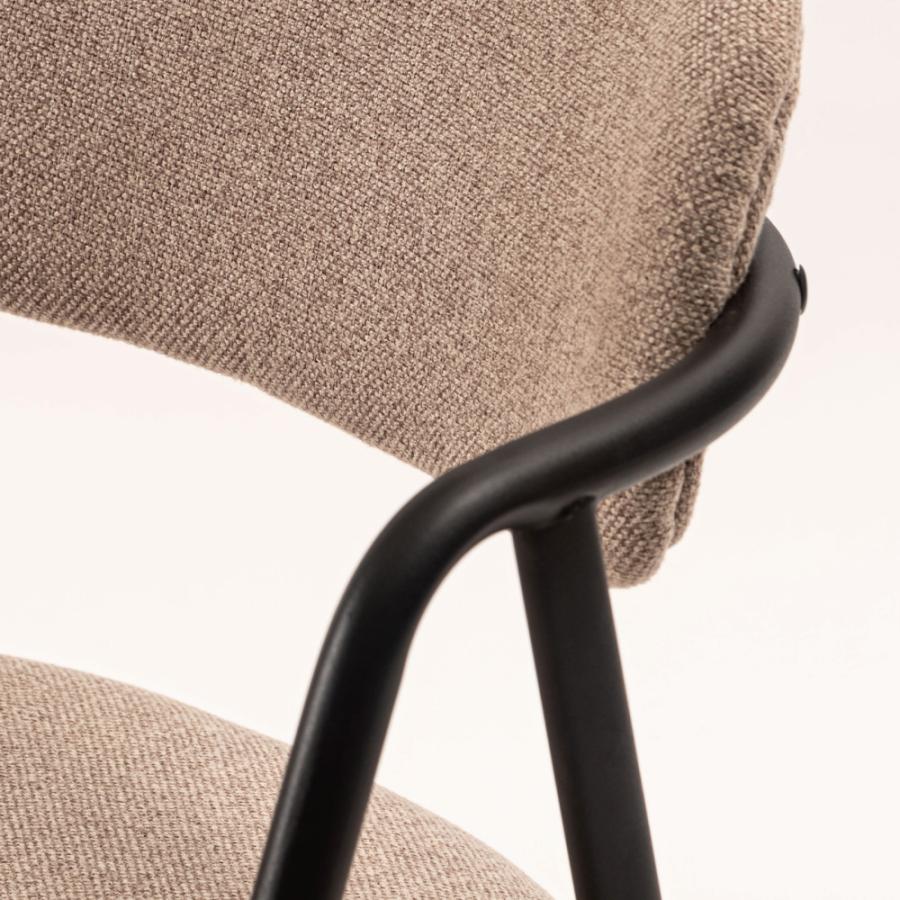 ダイニングチェア 座面高45cm 椅子 おしゃれ 食卓 イス 北欧 リビング 1脚 完成品 いす 背もたれ アイアン モダン ベージュ グレー アイボリー form 東谷 | 東谷 | 04