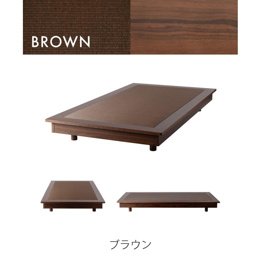 ステージベッド シングル 日本製畳 小上がり 高さ調整 キャスター付き ホテルライク ロー おしゃれ シングルベッド 北欧 モダン シンプル 天然木 アッシュ材 | 東谷 | 16