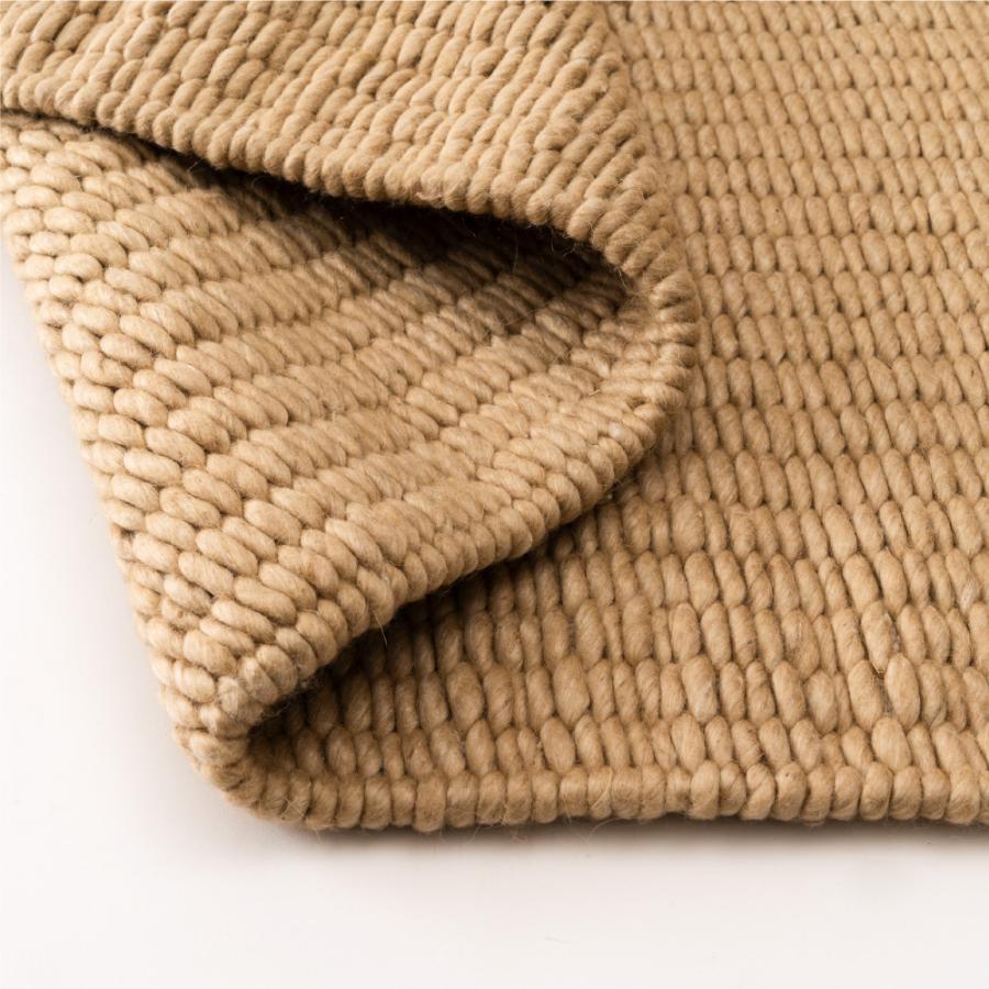 ラグ マット 130×190cm 約1.5畳 大判 厚め 厚手 コットン ウール 絨毯 じゅうたん 敷物 リビング 大きい ワイド 広い おしゃれ もこもこ 無地 北欧 form 東谷 | 東谷 | 10