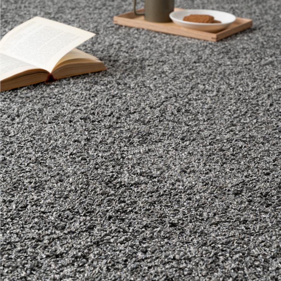 ラグ マット 190×190cm 約2.2畳 国産 日本製 防ダニ 抗菌 防臭 防炎 床暖房対応 大判 絨毯 じゅうたん 敷物 正方形 大きい ワイド 広い シャギー form 東谷 | 東谷 | 05