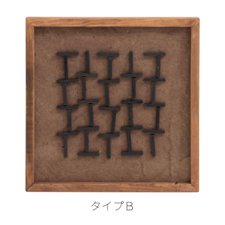 アートパネル 約40×40cm ウォール フレーム デコ 玄関 壁飾り インテリア 壁掛け 和モダン 玄関 北欧 アートボード 木製 古材 ウッド 3D おしゃれ form 東谷 | 東谷 | 13