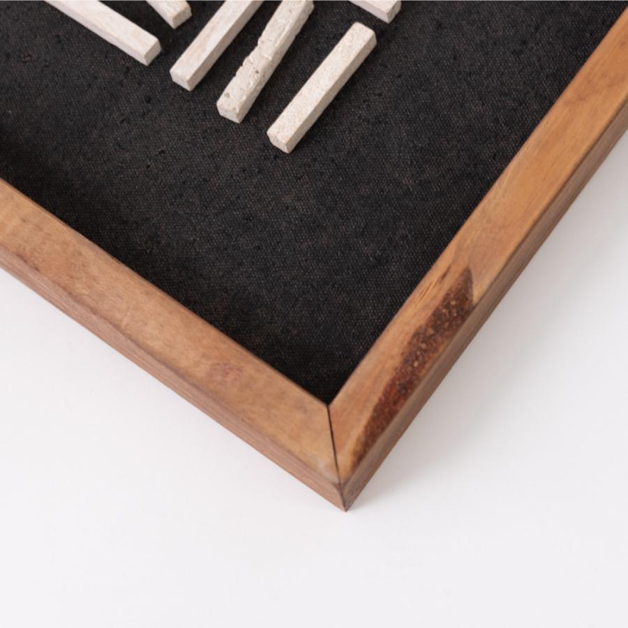 アートパネル 約40×40cm ウォール フレーム デコ 玄関 壁飾り インテリア 壁掛け 和モダン 玄関 北欧 アートボード 木製 古材 ウッド 3D おしゃれ form 東谷 | 東谷 | 07