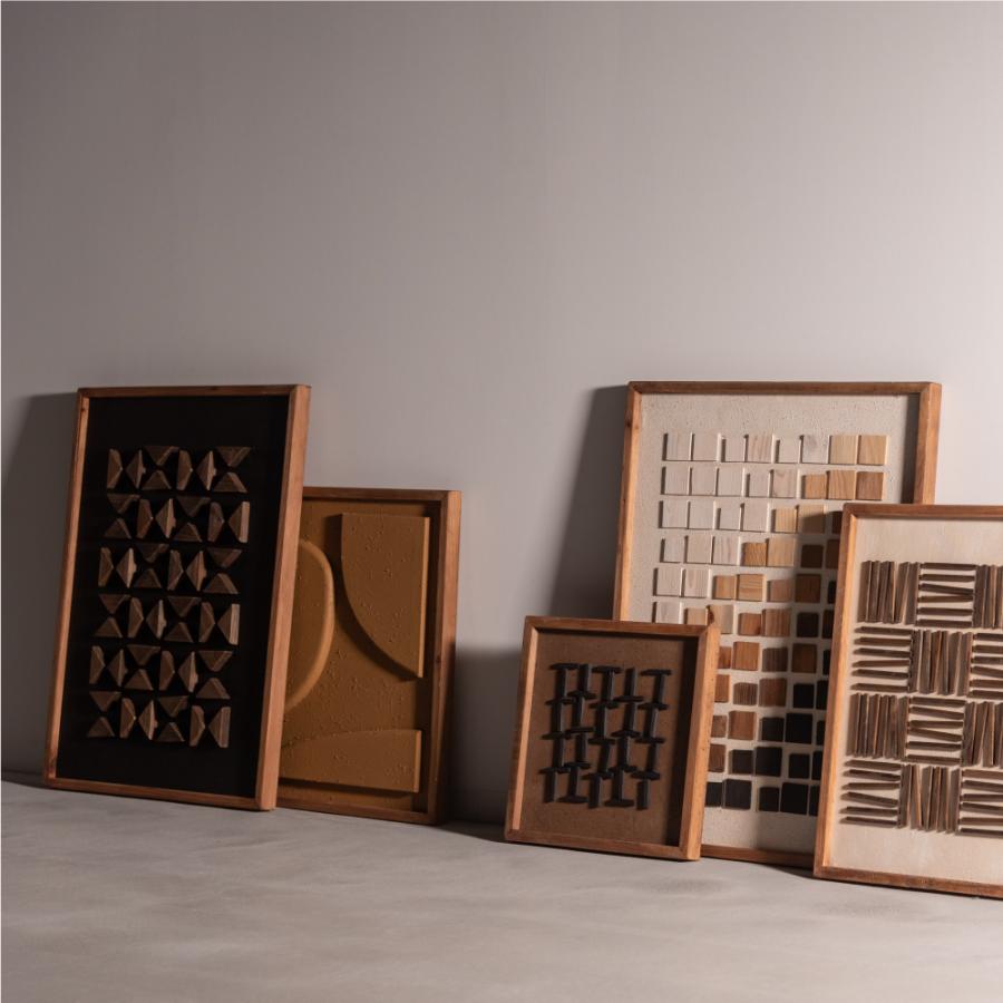 アートパネル 約40×40cm ウォール フレーム デコ 玄関 壁飾り インテリア 壁掛け 和モダン 玄関 北欧 アートボード 木製 古材 ウッド 3D おしゃれ form 東谷 | 東谷 | 11