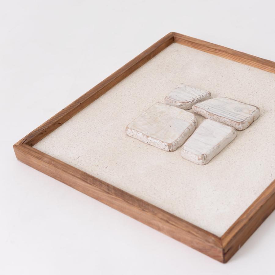 アートパネル 約52×52cm ウォール フレーム デコ 玄関 壁飾り インテリア 壁掛け 和モダン 玄関 北欧 アートボード 木製 古材 ウッド 3D おしゃれ form 東谷 | 東谷 | 03