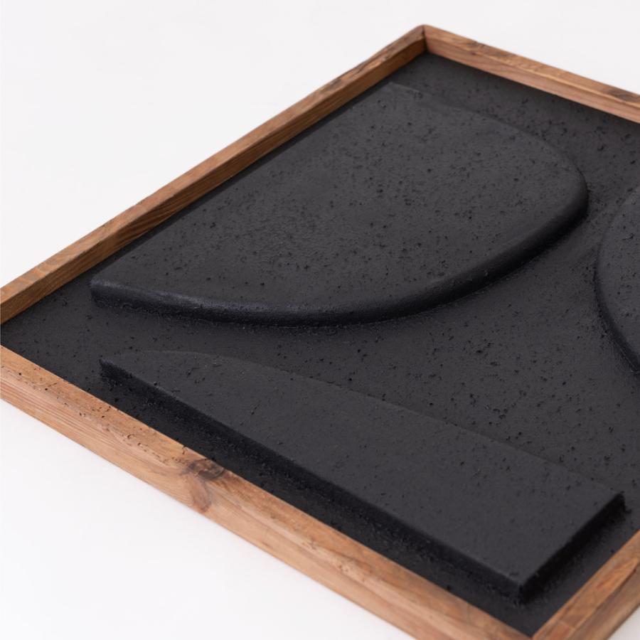 アートパネル 約62×62cm ウォール フレーム デコ 玄関 壁飾り インテリア 壁掛け 和モダン 玄関 北欧 アートボード 木製 古材 ウッド 3D おしゃれ form 東谷 | 東谷 | 06