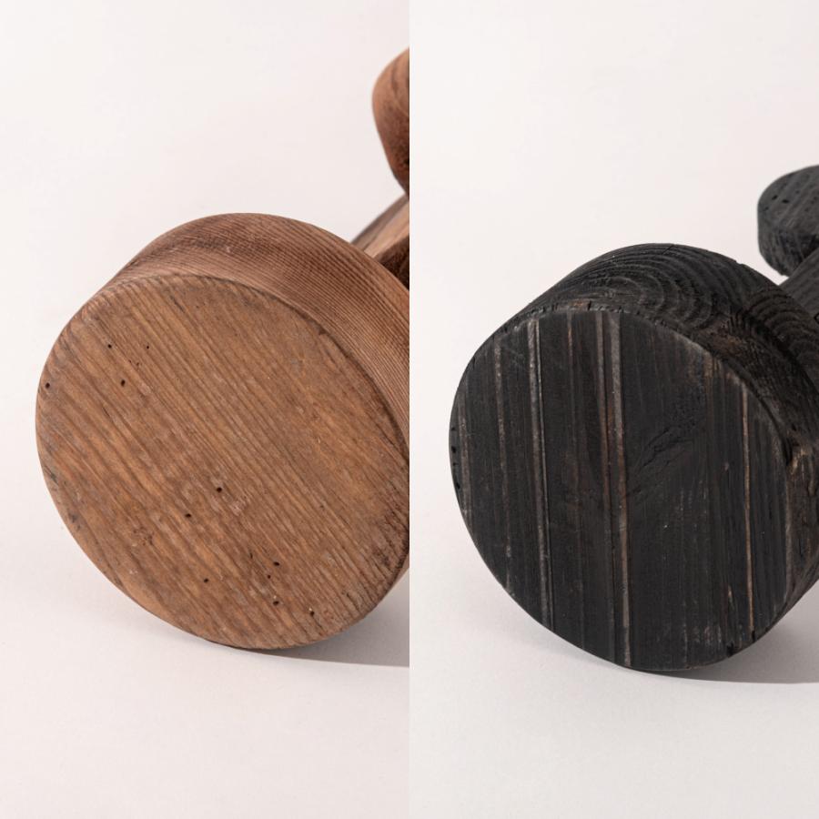 アートオブジェ オブジェ 小物 ディスプレイ 天然木 木製 古材 モダン 個性的 シンプル おしゃれ ヴィンテージ レトロ 雑貨 北欧 ブラック ナチュラル form 東谷 | 東谷 | 05