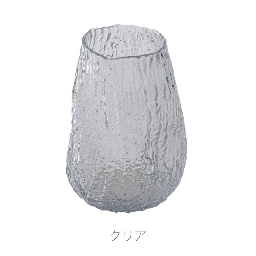 花瓶 フラワーベース おしゃれ ガラス インテリア かびん 北欧雑貨 モダン シンプル 個性的 コンパクト オブジェ 置き物 花器 クリア ダークグレー form 東谷 |  | 13