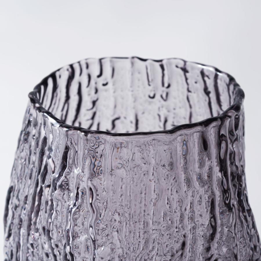 花瓶 フラワーベース おしゃれ ガラス インテリア かびん 北欧雑貨 モダン シンプル 個性的 コンパクト オブジェ 置き物 花器 クリア ダークグレー form 東谷 |  | 06