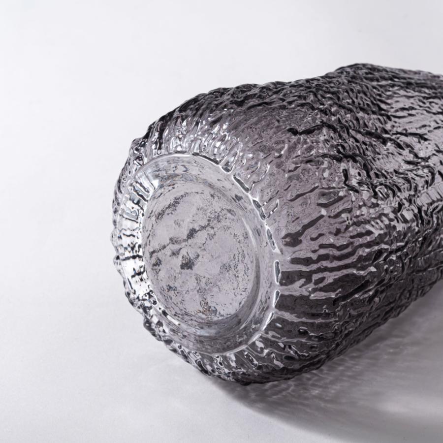 花瓶 フラワーベース おしゃれ ガラス インテリア かびん 北欧雑貨 モダン シンプル 個性的 コンパクト オブジェ 置き物 花器 クリア ダークグレー form 東谷 |  | 10