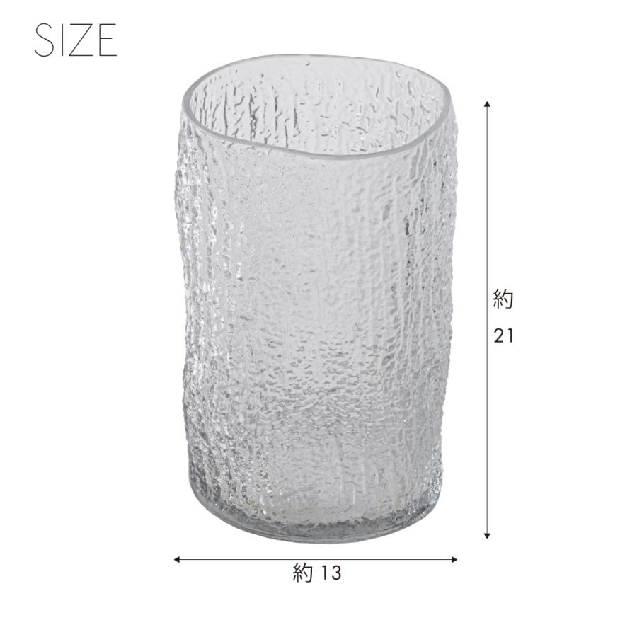 花瓶 フラワーベース おしゃれ ガラス インテリア かびん 北欧雑貨 モダン シンプル 個性的 コンパクト オブジェ 置き物 花器 クリア ダークグレー form 東谷 |  | 16