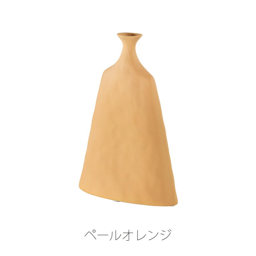 花瓶 フラワーベース 一輪挿し おしゃれ 陶器 インテリア 小さい かびん 北欧雑貨 モダン シンプル ディスプレイ ベージュ ブルー ペールオレンジ form 東谷 |  | 19