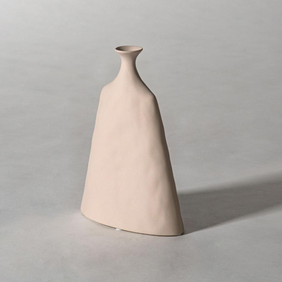 花瓶 フラワーベース 一輪挿し おしゃれ 陶器 インテリア 小さい かびん 北欧雑貨 モダン シンプル ディスプレイ ベージュ ブルー ペールオレンジ form 東谷 |  | 04