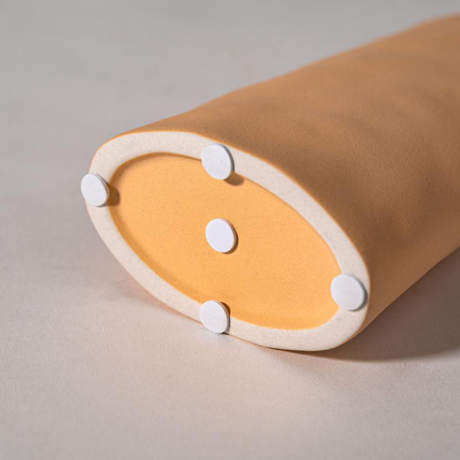 花瓶 フラワーベース 一輪挿し おしゃれ 陶器 インテリア 小さい かびん 北欧雑貨 モダン シンプル ディスプレイ ベージュ ブルー ペールオレンジ form 東谷 |  | 14