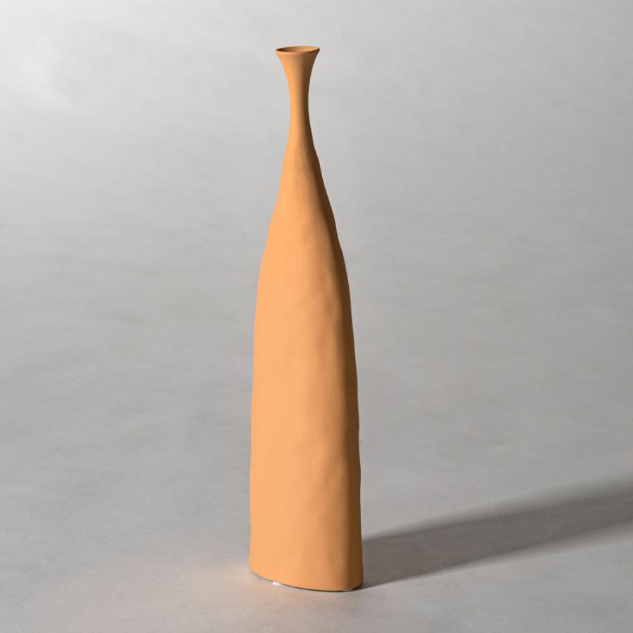 花瓶 フラワーベース 一輪挿し おしゃれ 陶器 インテリア 小さい かびん 北欧雑貨 モダン シンプル ディスプレイ ベージュ ブルー ペールオレンジ form 東谷 |  | 05