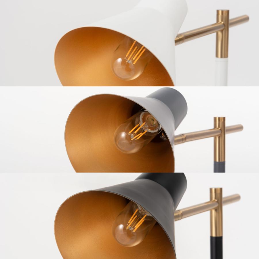 デスクライト 照明器具 卓上 led スタンドライト 学習机 おしゃれ 読書灯 明るい 手元 読書 シンプル スリム グレー ホワイト 白 ブラック 黒 form 東谷 | 東谷 | 08