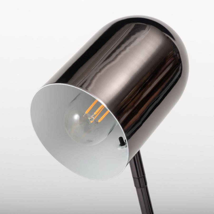 デスクライト 照明器具 卓上 led スタンドライト 学習机 おしゃれ 読書灯 明るい 手元 読書 シンプル スリム コンパクト インダストリアル シルバー form 東谷 | 東谷 | 03