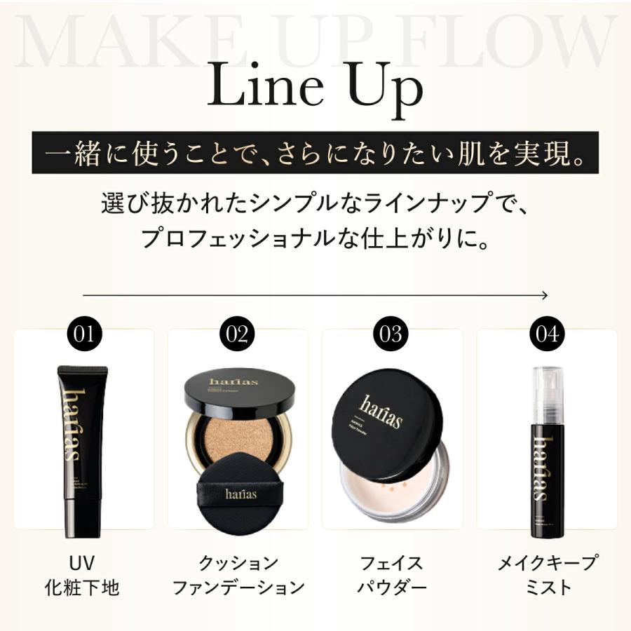 【27日0:00~ステッカー付属※なくなり次第終了】HARIAS ハリアス 公式 クッションファンデ クッションコンパクト ファンデーション ツヤ肌 カバー力 高濃度 日本 | HARIAS | 21