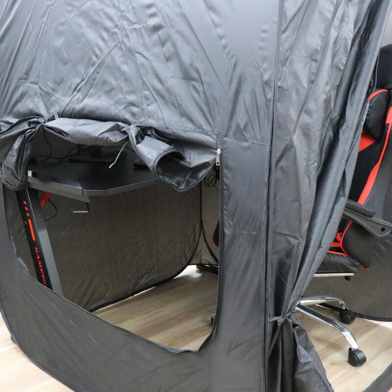 瞬間開閉✨　1秒テント　アウトドア　キャンプ　グリーン×ブラック acc0793-600.jpg