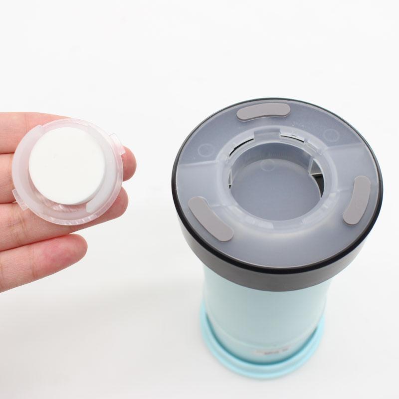 HIRO ポスト型 ミニアロマ加湿器 USBポート付 URURU POSTBOX ブルー