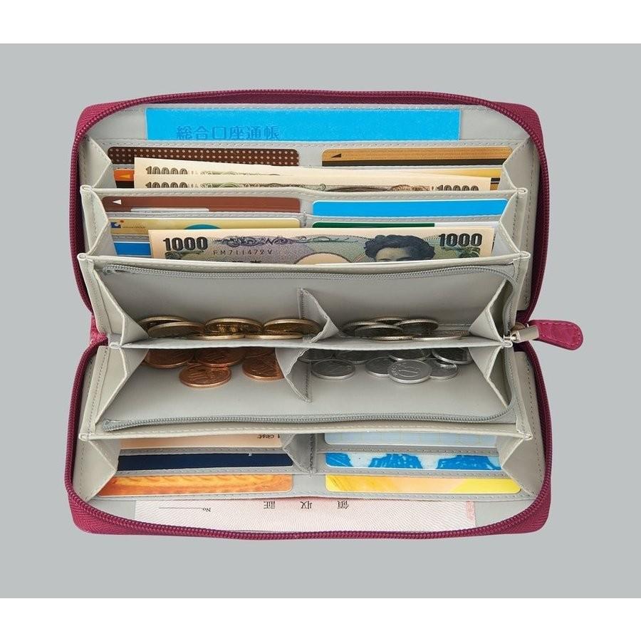 36カードたっぷり仕分け財布 イエロー（コジット）長財布 財布 カード