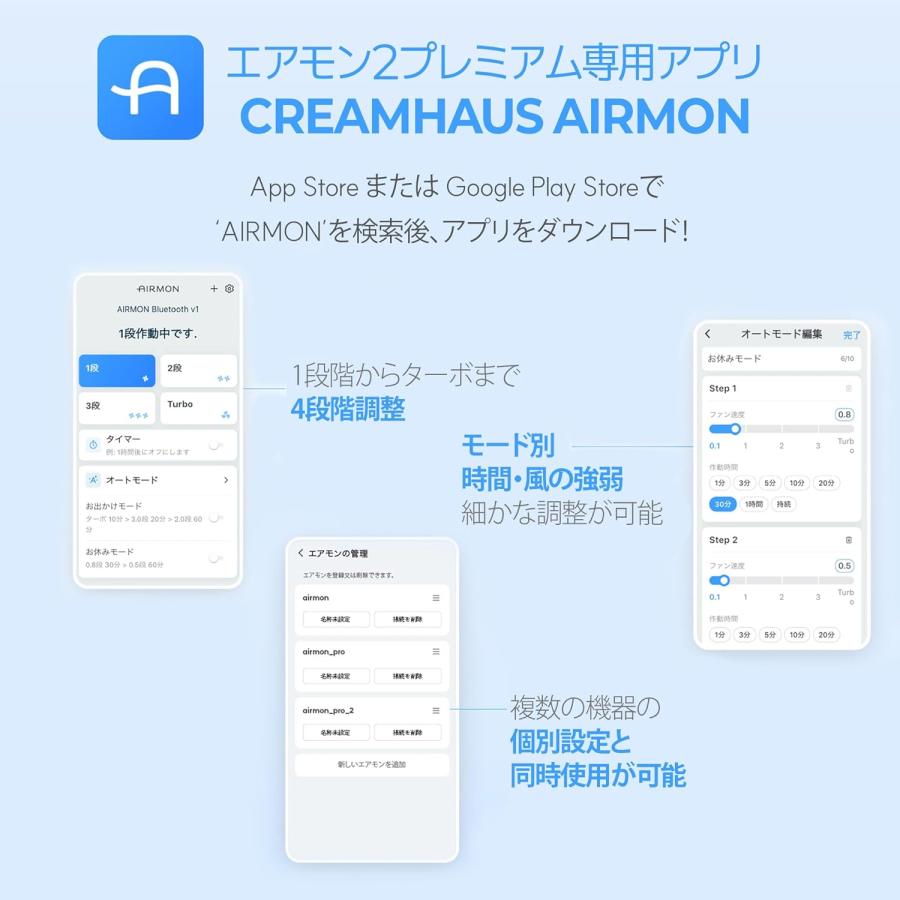 エアモン2 プレミアムS 送風ファン付きクーリングマット クリーム