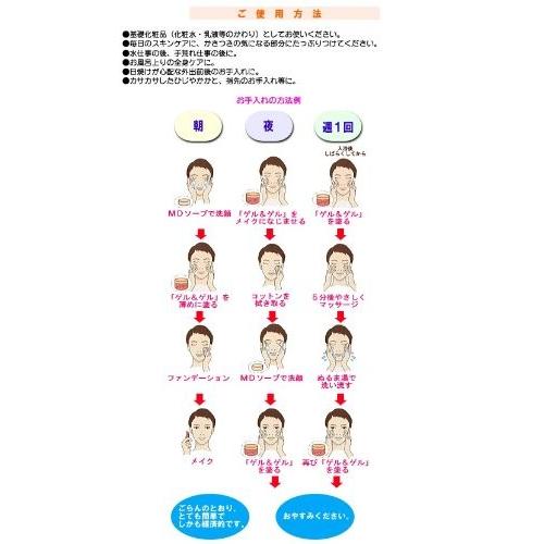 薬用 トリプルA ゲル&ゲル クリーム 150g ゲルアンドゲル ピュア