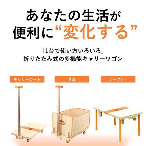 マリン商事 ユニキャリー シーンに合わせて色んな形に変形する 4WAY