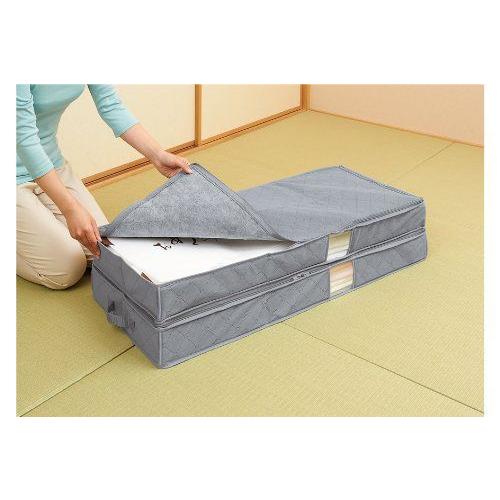 竹炭着物収納ケース 2層式 コジット 着物 収納ケース 着物収納