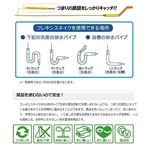 排水管クリーナー フレキシスネイクSP スタートセット｜formesho｜03