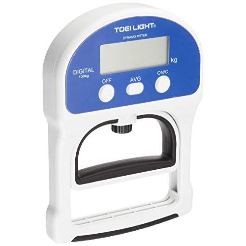 TOEI LIGHT(トーエイライト) デジタル握力計TL2 日本製 体力測定手順対応 5~100用(0 1単位) ロー EMS