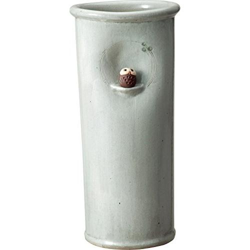 新着 傘立て 信楽焼 白釉ふくろう付傘立 531 03 幅 5x奥18x高さ45 5cm 傘立て 店長が描いた季節のイラスト の同梱 希望する Michiganestateplanning Com