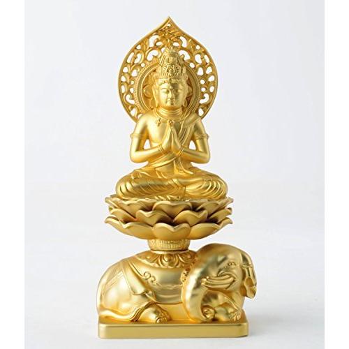 内祝い 仏像 普賢菩薩 15cm 金メッキ 24金 仏師 牧田秀雲 原型 辰 巳年生まれ 十二支守り本尊 高岡銅器 ふげんぼさつ 海外正規品 Blog Lonolife Com