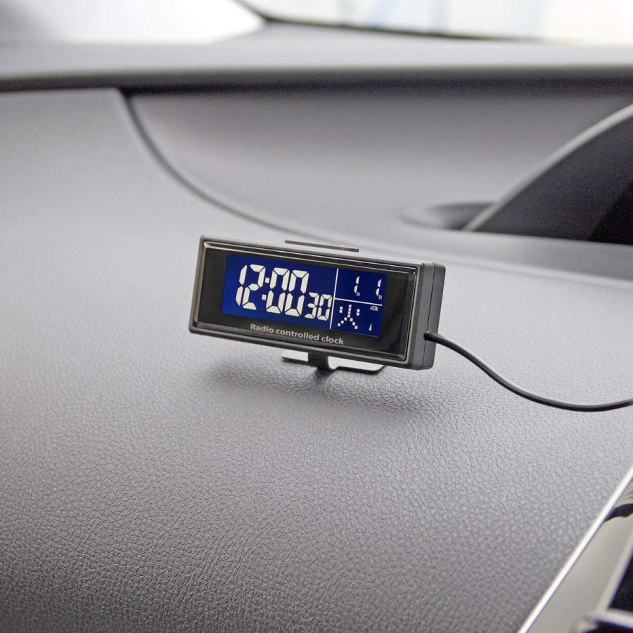 カシムラ 電波時計 車用 Dc電源 自動受信 ホワイト 文字発光 常時点灯 金属ステー 両面テープ貼り付け 2mロングコード Nak 213 フォーミーショップ 通販 Yahoo ショッピング
