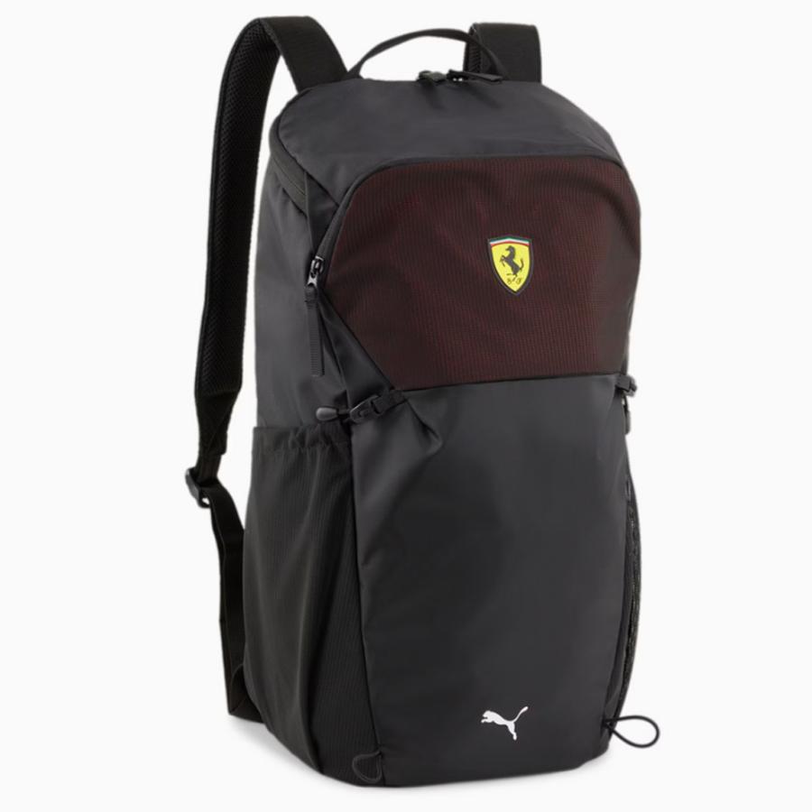 2024 PUMA スクーデリア フェラーリ レース バッグパック ブラック 黒 公式 F1 モータースポーツ Scuderia Ferrari  リュック 鞄 : 090661 : Formula Sports - 通販 - Yahoo!ショッピング