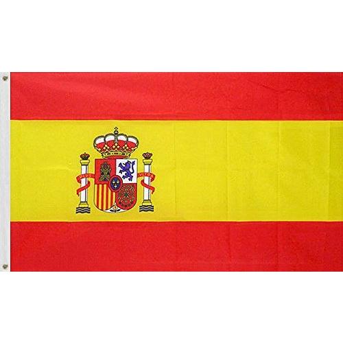 応援用フラッグ スペイン国旗 90cm 150cm スポーツ イベント タペストリー おトク