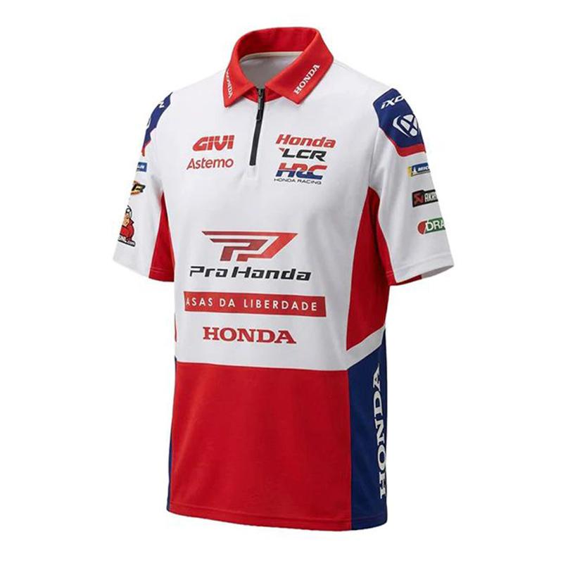 PRAMAC RACING HONDA ポロシャツ ホンダ（HONDA） 2026 Pro HONDA LCR チーム レプリカ ポロシャツ