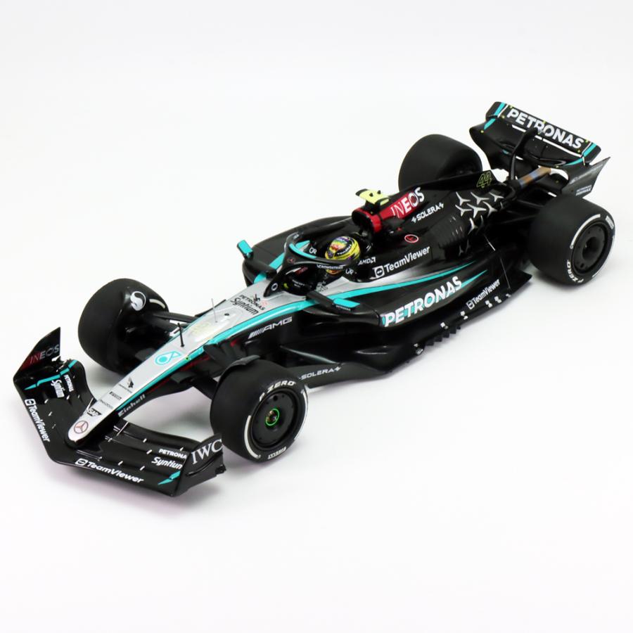 ミニチャンプス1/18メルセデスAMG F1 W15ルイス・ハミルトン2024年 ミニチャンプス 1/18 メルセデス AMG W15 E パフォーマンス 2024年