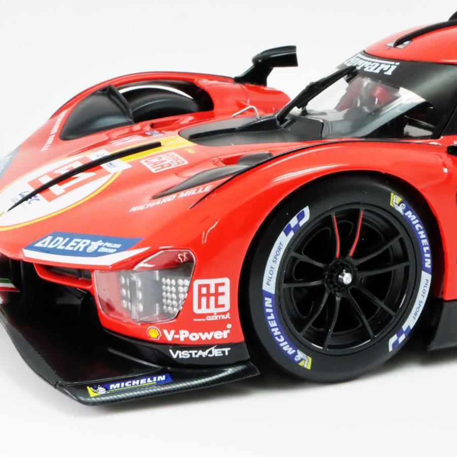 Bburago 【30%OFFセール】ブラゴ 1/18 フェラーリ 499P #51 2023 Bburago 【30%OFFセール】ブラゴ 1/18 フェラーリ 499P #51 2023