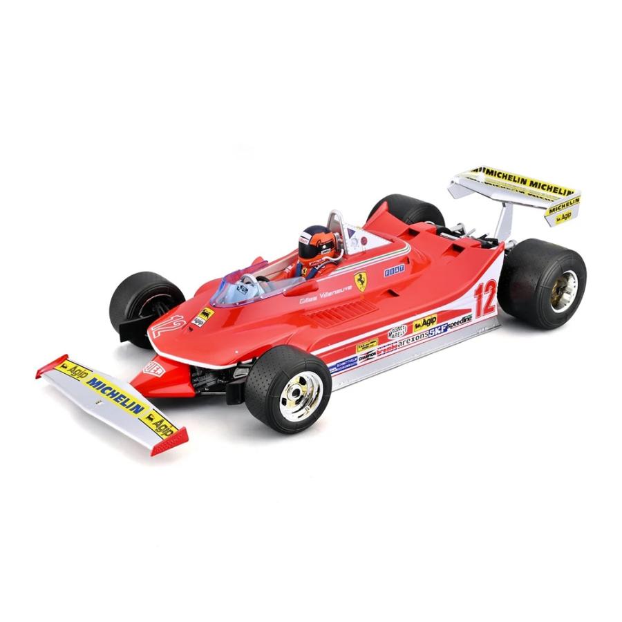 １／１８ エグゾト フェラーリ ３１２Ｔ４ １９７９ ＃１２ 新品 ミニカー ブラゴ 1/18 フェラーリ 312T4 #12 ジル ヴィルヌーヴ 1979年 F1