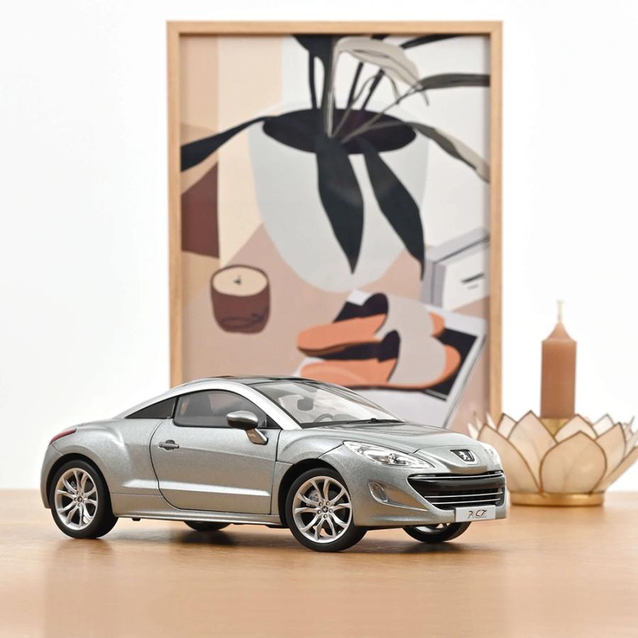 ノレブ（NOREV） 1/18 プジョー RCZ 2010年式 マーキュリーグレー